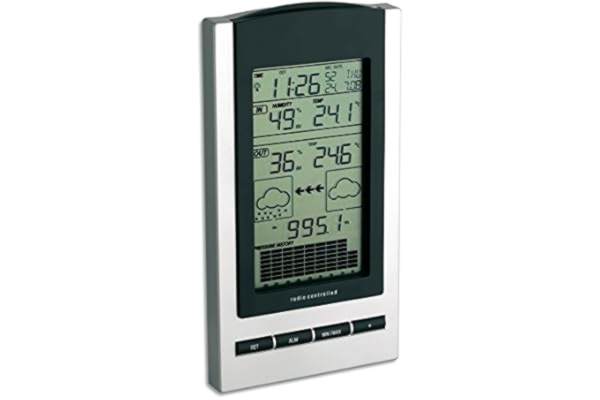 TFA  Dostmann Station météo Gaia 35.1083, noir avec batterie