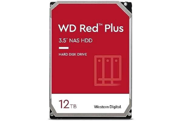 WD  Red Plus - 12TB - Harddisk - WD120EFBX - SATA-600 - 3.5"