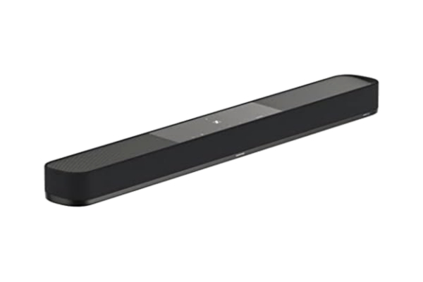 Sennheiser  AMBEO Soundbar Plus för TV och musik - EU-plug - med varaktigt 3D-surroundljud, virtuell 7.1.4-högtalaruppsättning, inbyggda dubbla subwoofers, anslutning för streaming, röstförbättring