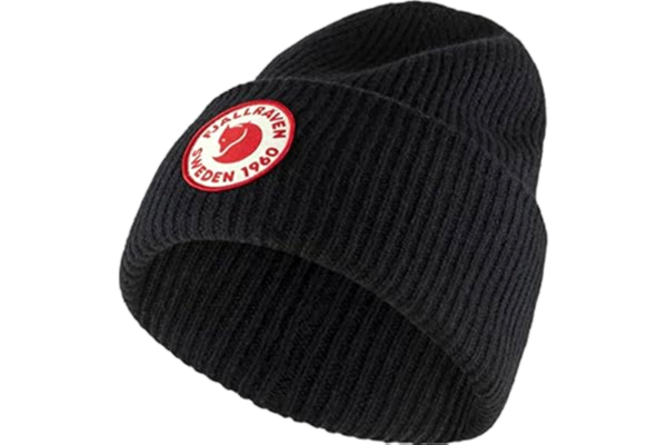Fjällräven  1960 logo hatt svart en storlek