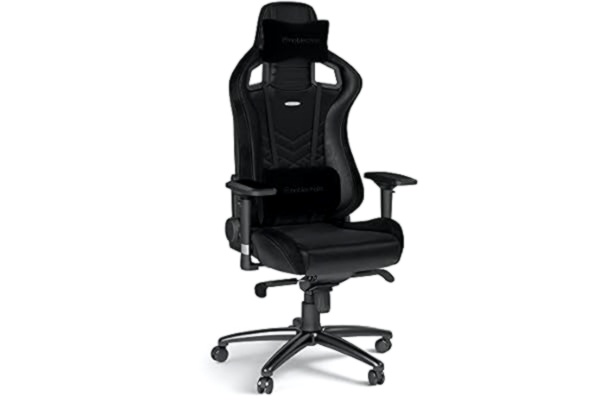 Noblechairs noblechairs EPIC Series - Black Gamer Stol - Sort - PU Læder - Op til 120 kg