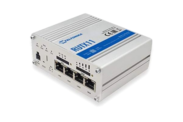 Teltonika  RUTX11 Dual SIM Industrial Router - Wireless router 802.11a/b/g/n/Wi-Fi 5 Wave 2