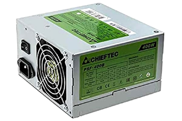 Chieftec  psf-400b 400 W ATX metallisk enhet – strömförsörjning (400 watt, 100 – 240, 47 – 63, aktiv, 100 W, 360 W)