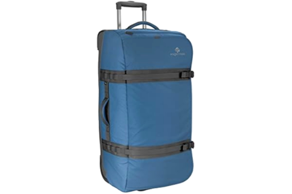 Eagle Creek  Trolley No Matter What Flatbed Duffel 32 Walizka na kółkach ze stabilnym systemem uchwytów, torba podróżna, 81 cm, 101 l, niebieska/Slate niebieska, Slate Blue (niebieski) - EC020521125