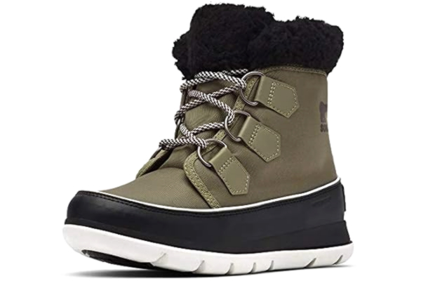 Sorel  Women's Sorel Explorer Carnival' Boots, Green Hiker Green Black, 5 UK