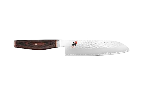Zwilling MIYABI 340741810 Santokukniv, Stål, Silver, Brun, 18 cm