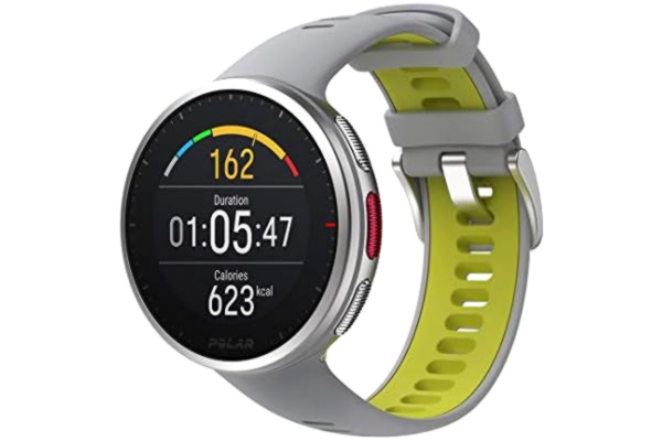Polar  Vantage V2 - Premium Multisport Smartwatch with GPS, Wrist-Based Heart Rate Measurement for Running, Swimming, Cycling, Strength Training - Music Controls, Weather, Phone Notifications