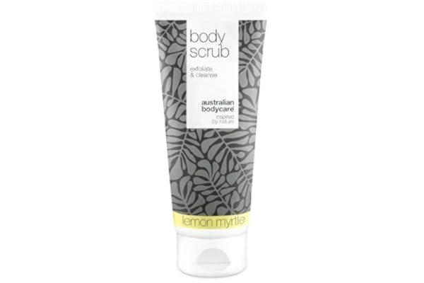 Australian BodyCare Australian Bodycare Body Scrub 200ml | Djuprengörande skrubb med 100% naturlig Tea Tree Oil + Lemon Myrtle | Orenheter på kroppen? Exfolierande skrubb för hela kroppen | Bra mot finnar