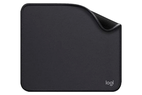 Logitech  Mouse Pad - Studio Series, Musmatta för Dator med Anti-slip Gummibas, Friktionsfritt Glidande, Spillresistent Yta, Hållbara Material, Bärbar, i en Fräsch Modern Design - Grå