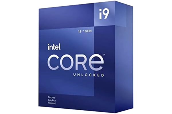 Intel  Core i9-BX8071512900K 12e generatie Desktop Processor (Basistakt: 3.2GHz Turboboost: 5.2GHz, 6 cores, LGA1700, RAM DDR4 en DDR5 tot 128GB),Helder