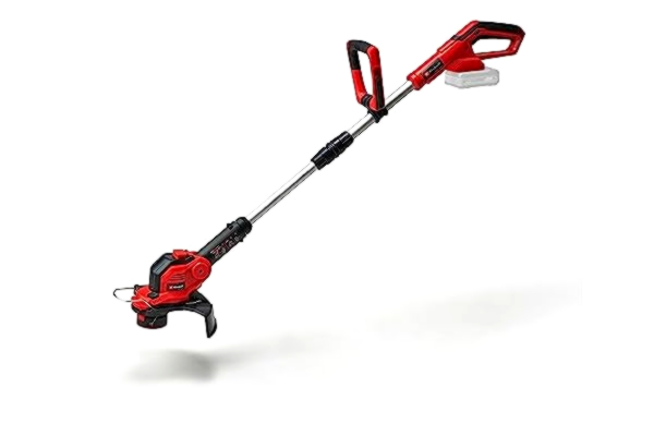 Einhell  sladdlösa grästrimmern GE-CT 18/28 Li TC-Solo Power X-Change (litiumjon, 18 V, 28 cm klippbredd, tråd, vrid- och lutningsbart motorhuvud, levereras utan batteri och utan laddare)