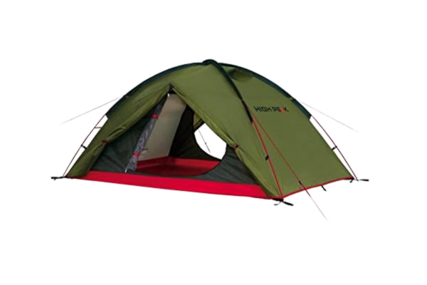 High Peak  Woodpecker 3 grøn-rødt 3-personers telt 10194