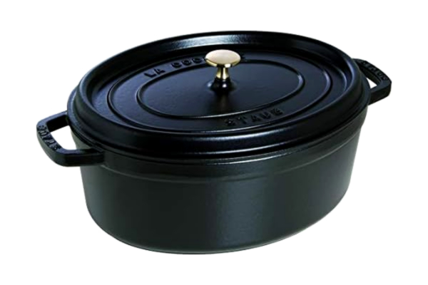 Staub STAUB 40509-322-0 Cocotte Oval 33cm Black