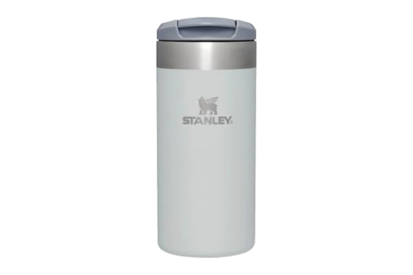Stanley  Aerolight Transit Resemugg 0.35L - Håller 4 Timmar Varm - 6 Timmar Kall - Diskmaskin Säker - Läcksäker - Bilkopphållare Kompatibel - Termos Kaffe Mugg - Fog Metallic