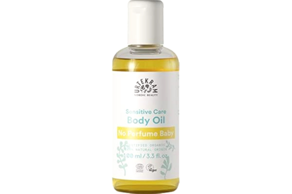 Urtekram  No Perfume Baby kroppsolja BIO, kärleksfull vård, 100 ml