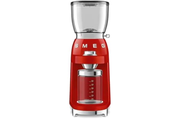SMEG  CGF11RDEU, Kaffekvarn 50's Style, Red