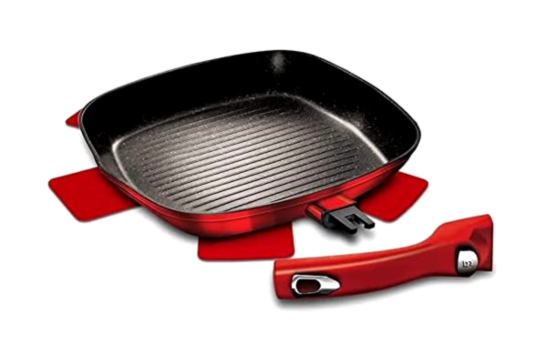 Berlinger Haus PATELNIA GRILLOWA 28cm BERLINGER HAUS BURGUNDY BH-1947