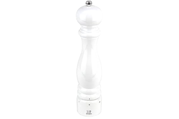 Peugeot PEUGEOT – Paris u'Select 30 cm saltkvarn – 6 fördefinierade malningsinställningar – tillverkad med PEFC-certifierat trä – tillverkad i Frankrike – vitlackerad färg