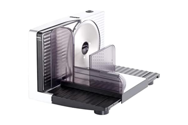 Unold  78866 ALLESSNITT Böjd silver, 100 W, 230 V, hopfällbar, rostfri kniv, silver/svart, rostfritt stål