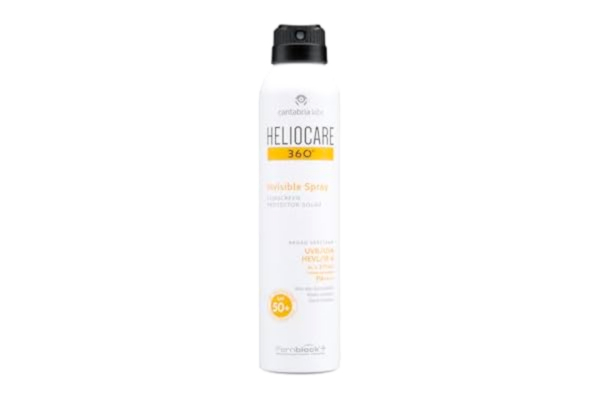 Heliocare , 360º Invisible Spf50+ Spray 200 Ml, Solkroppsskydd, Mångfärgad, U, Unisex-Vuxen