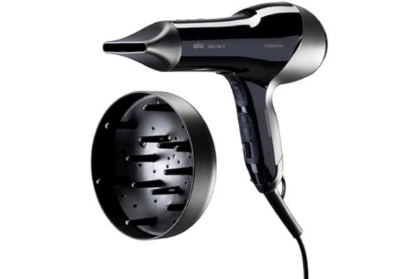 Braun  Satin Hair 7 SensoDryer Hårtork HD 785 med IonTec och Diffusor, 2000 W, Svart