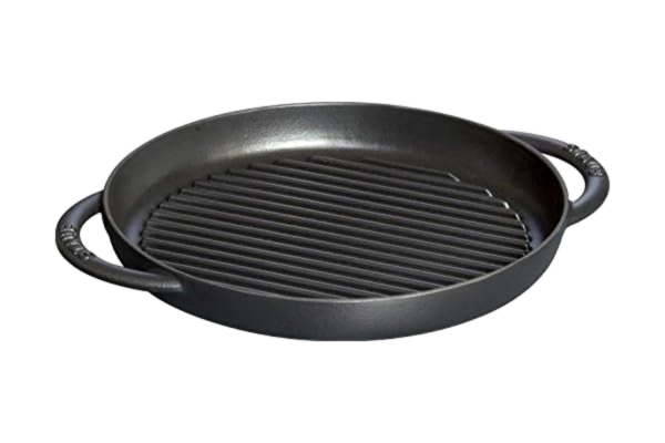 Staub  Pure Grilli grillipannu, pyöreä 26 cm, musta