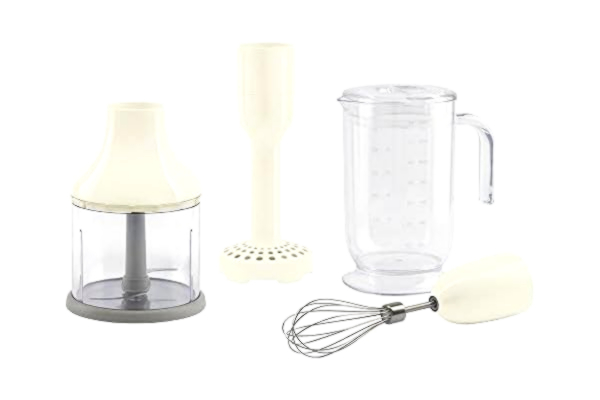 SMEG Smeg Smeg mixersæt med 4 tilbehør Crème hvid