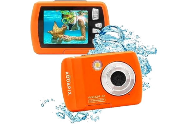 Easypix  Aquapix W2024 Splash Orange 16 Mill. Pixel Orange Vattentät