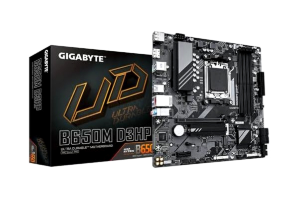 Gigabyte GIGABYTE B650M D3HP Emolevy - AMD B650 - AMD AM5 socket - DDR5 RAM - Micro-ATX