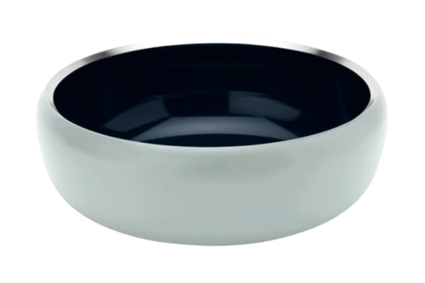 Stelton  Ora-skål, Ø 30 cm, neo mint pulverlackerad på midnattsblå, H 10 cm, inte diskmaskinssäker