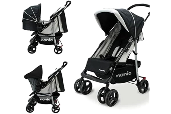 Nania NANIA TEXAS Trio combi-wandelwagen - Beige / zwart