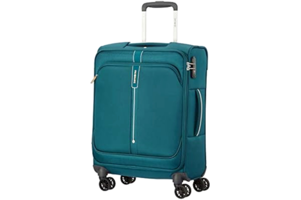 Samsonite  Popsoda - Spinner, turkusowy (Teal), Spinner S, Länge: 40 cm (55 cm - 40 L), Bagaż podręczny
