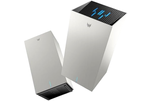 Acer Predator Connect T7 WiFi-router, WiFi 7, upp till 5.7 Gbps, 1 ms latens, kompatibel med Intel® Killer™ Prioritization Engine, Mesh-system