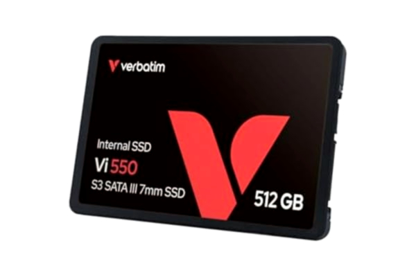 Verbatim  Vi550 S3 49352 Intern SSD Hårddisk, Svart, 512 GB