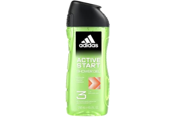 Adidas adidas Active Start 3in1 Body, Hair and Face Shower Gel för honom, 250ml