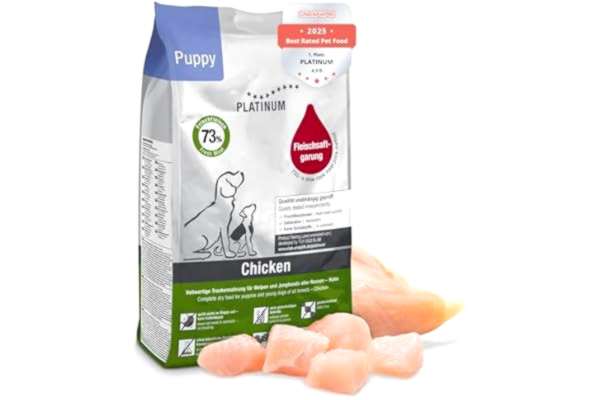 Platinum  – torrfoder – kyckling – valp 5 kg