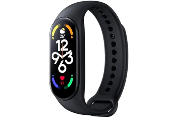Xiaomi  Smart Band 7 Noir Tracker d'activité Sport, Suivi santé, 110 Modes d’Exercices, 14 Jours d'autonomie, 100 Cadrans, Version française