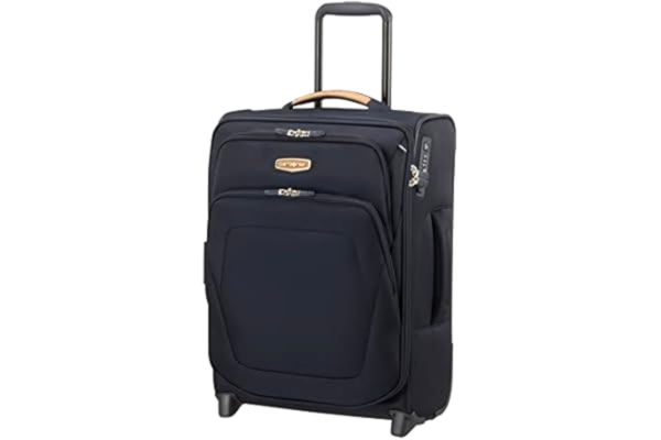 Samsonite  Spark SNG ECO - Upright S (długość: 40 cm), rozszerzalny bagaż podręczny, 55 cm, 48,5/57 l, niebieski (Eco Blue)