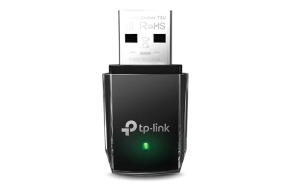 TP-Link TP-LINK AC1300 Mini Wi-Fi MU-MIMO USB 3.0 Adapter, Dual Band Wireless Network Adapter, Supports Windows 11/10 / 8.1/8 / 7 / XP, Mac OS X (Archer T3U)
