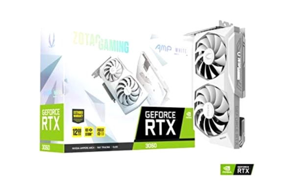 Zotac VGA Zotac RTX3060 AMP White Edition 12G (GDDR6, HDMI 2.1, 3xDP 1.4a)