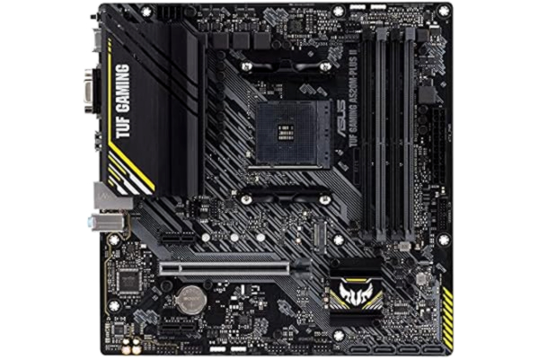 Asus ASUS TUF GAMING A520M-PLUS II Bundkort - AMD A520 - AMD AM4 socket - DDR4 RAM - Micro-ATX