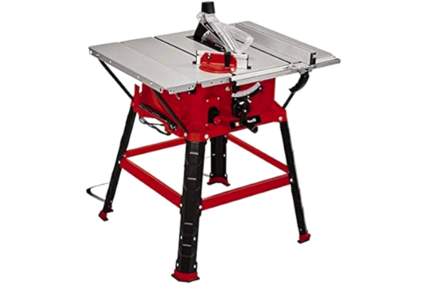 Einhell  TC-TS 254 U Table Saw With Base Frame | Single Bevel Circular Saw (To 45°), Angle Stop (+/- 60°) For Mitre Cuts, Dust Extraction | 2200W Circular Bench Saw With Stand For Woodworking
