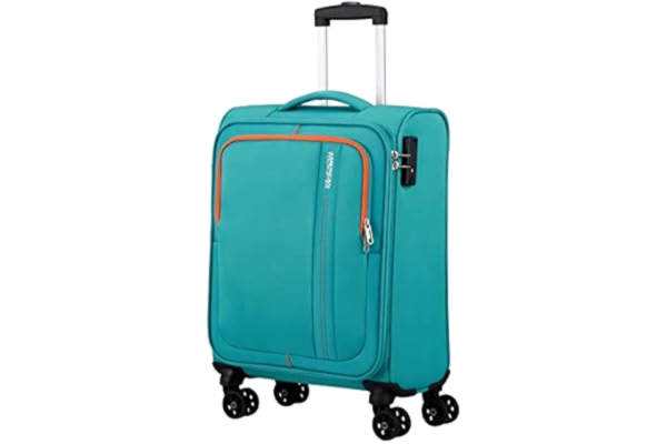 American Tourister  Sea Seeker - Spinner S, handbagage, 55 cm, 36 L, groen (Aqua Green), groen (Aqua Green)., S (55 cm - 36 L), handbagage