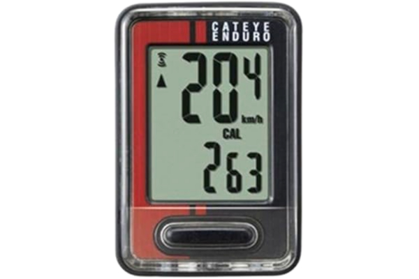 Cateye CatEye Enduro Cycling Computer Black schwarz - schwarz/rot Size:One size