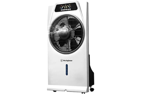 Westinghouse Med luftfukter - gulvviften Cascata