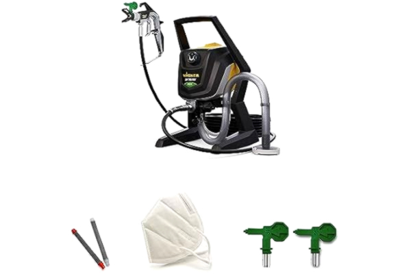 Wagner WAGNER Airless färgspruta Control Pro 350 R till lacker, lasyrer, tak- och väggfärger inom- och utomhus, 15 kvadratmeter-2 min, tryckreglering upp till 110 bar, slang 15 m