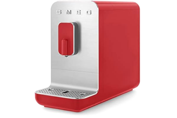 SMEG 50's Style Helautomatisk Espressomaskin 1,4 liter Rød