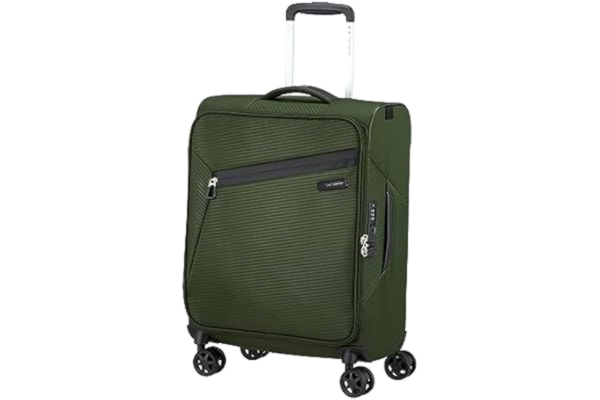 Samsonite  Litebeam - Spinner S, Handbagage, 55 cm, 39 L, Green (Climbing Ivy)