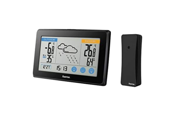 Hama  | "Touch Weather Station | Black
