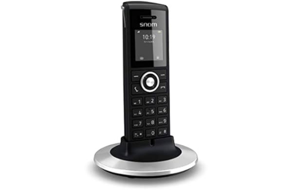 Snom SNOM M25 DECT trådlös standardtelefonset, konfigurerbar till M300 och M700 basestationer, högtalare, DECT-kryptering; 3987